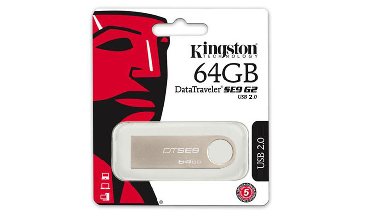 Original 64GB Kingston 2.0 USB With 5 Years Warranty