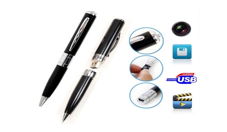 8Gb Spy Pen Camera With Hd Audio Video Recording