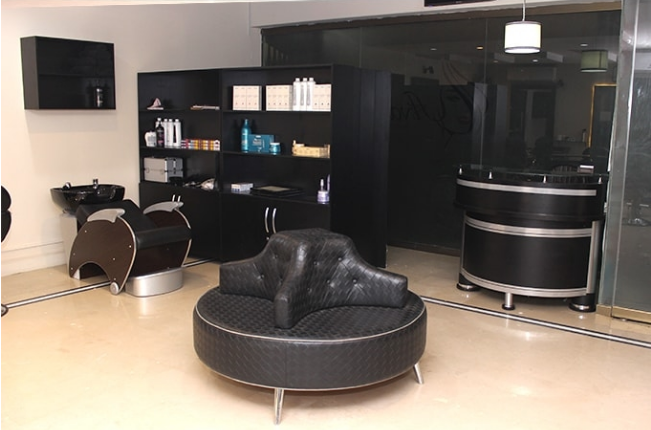 Party Makeup + Hair Style + Eye Lashes + Nail Color + Dupatta Setting by Avalon Beauty Lounge, Phase II DHA Lahore. 