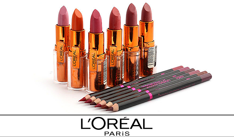 Pack of 12 Loreal Products: 6 Lip Pencils & 6 Lipsticks In Just Rs. 1099 Instead Of Rs. 2300 [52% Off] Exclusively By Dealhub.pk (Free Delivery**)  