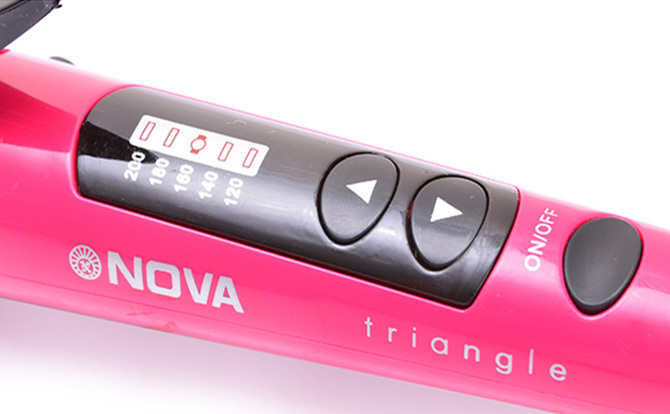 BRANDED ORIGINAL NOVA 2-IN-1 HAIR CURLER & STRAIGHTENERS (NHC-2009/NHC-1818/741CRM)