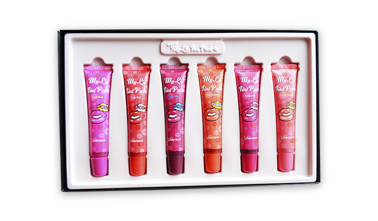 48% off, Rs 1450 only for Oops My Lip Tint Pack Set for Her 15g (Berrisom 6 Colors) - FIRST IMPRESSION