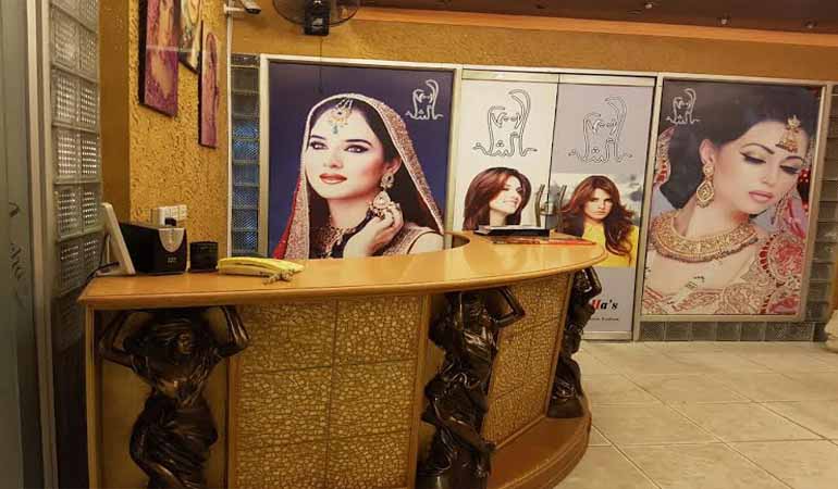 Gold Polished Facial + Manicure & Pedicure + Protein Treatment + Deep Shoulder Massage and Threading at Aisha's Salon & Spa Garden Town Lahore