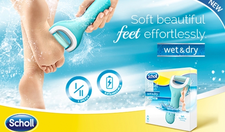 Scholl Velvet Smooth Express Pedi Electronic Foot File