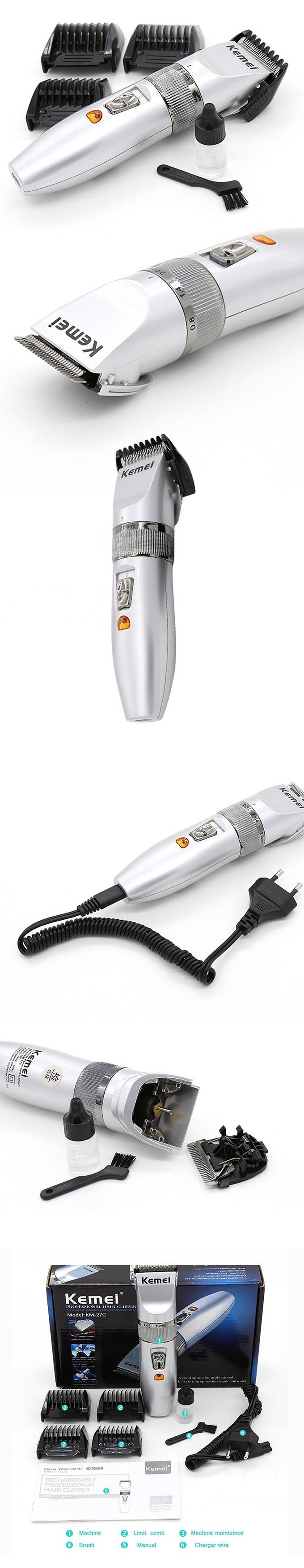 Kemei Rechargeable Trimmer for Men Rs. 1,099/- instead of Rs. 1,500 - [27% off]