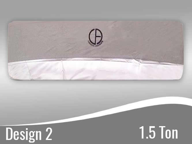 Pack of 2 Split AC Covers & 2 Outer Unit Covers  (Select your Suitable Design)