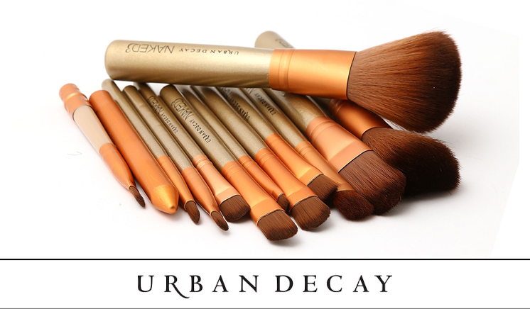 Pack of 12 Urban Decay Tin Brush Set