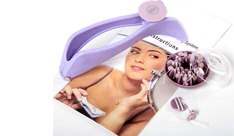 Slique Eyebrow Face and Body Hair Threading and Removal Kit