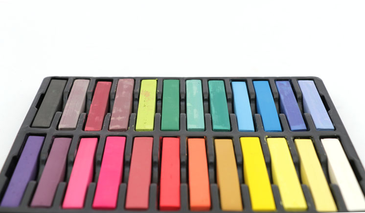 Set of 24 Hair Chalks