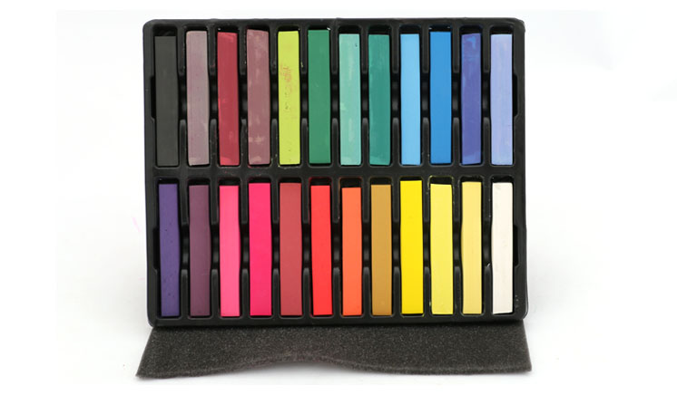 Set of 24 Hair Chalks