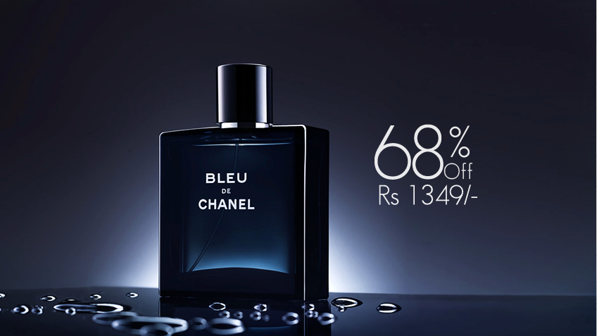 68% off, Rs 1349 only for Bleu De Chanel Perfume for Men (First Copy)