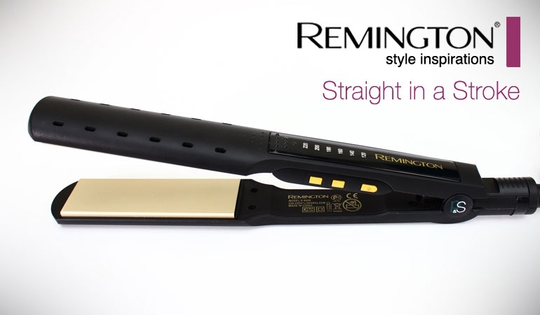 Inspire by style! Remington Straight in a Stroke - 1 Straightener for Wet and Dry Hair for Rs 4150/- only (ORIGINAL)