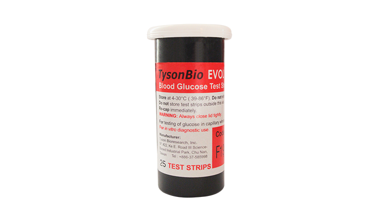 Tyson Bio Sugar 25 Test Strips