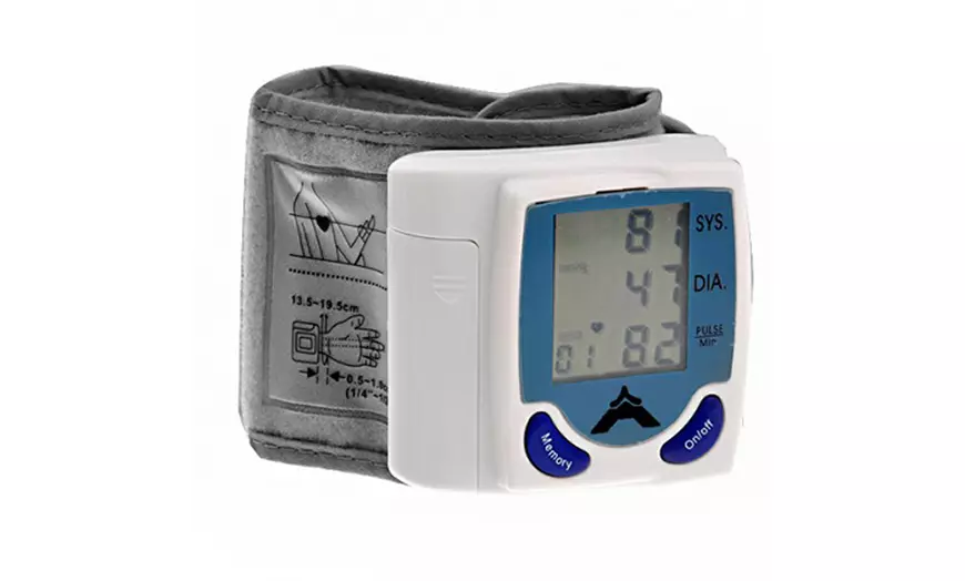 Rs.2200 for a Wrist Blood Pressure Monitor (Delivery Included), 72% Off