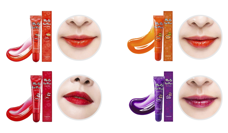 48% off, Rs 1450 only for Oops My Lip Tint Pack Set for Her 15g (Berrisom 6 Colors) - FIRST IMPRESSION