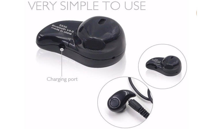 Mini Wireless Bluetooth 4.0 Stereo In-Ear Headset