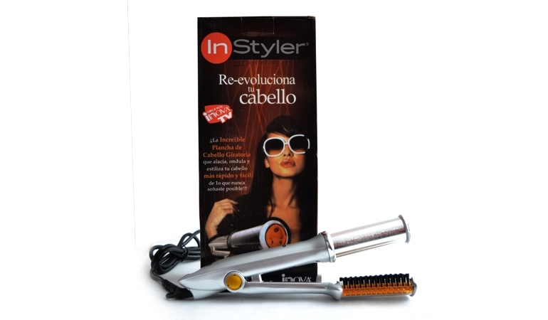 Rotating Hot Iron Hair Straightener by InStyler