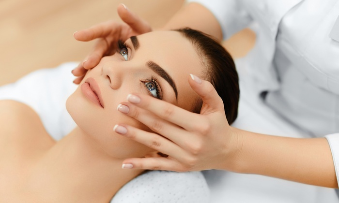 Whitening Facial + Polisher and Glow + Whitening Face Bleach + Whitening Manicure + Whitening Pedicure with polisher + Hair Cut + Hair Power Dose Treatment + Hand & Feet Massage + Neck & Shoulder Massage + Threading (Eye brow+Upper lips) at Nayab Khan Make up Studio, Salon & Spa Faisal Town Lahore.