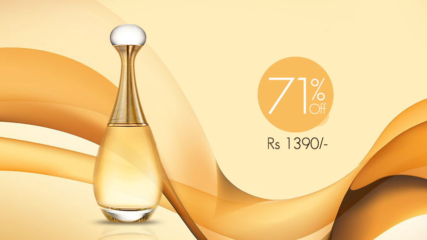 71% off, Rs 1390 only for Christian Dior's J'Adore Perfume for Women