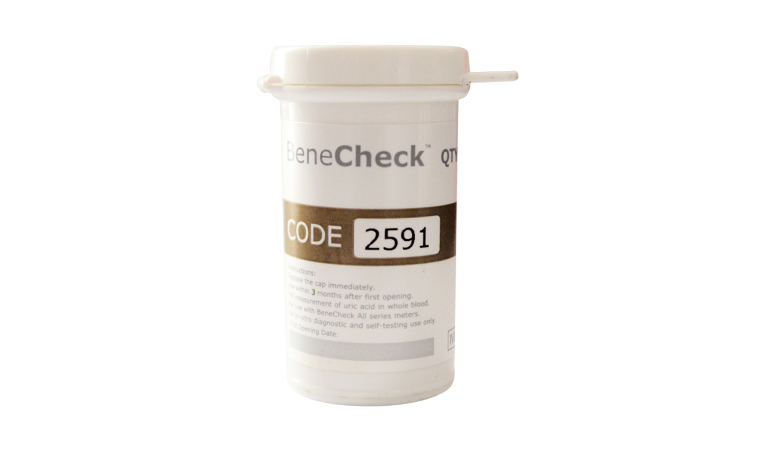 Benecheck Uric Acid 25's Test Strips