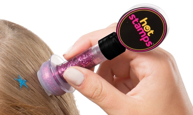 Hot Stamps Hair Glitter