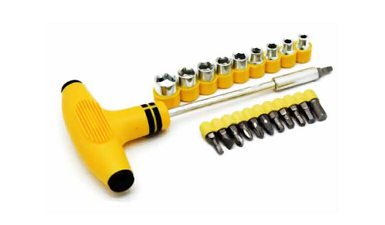 24pcs of Socket and Bits Set