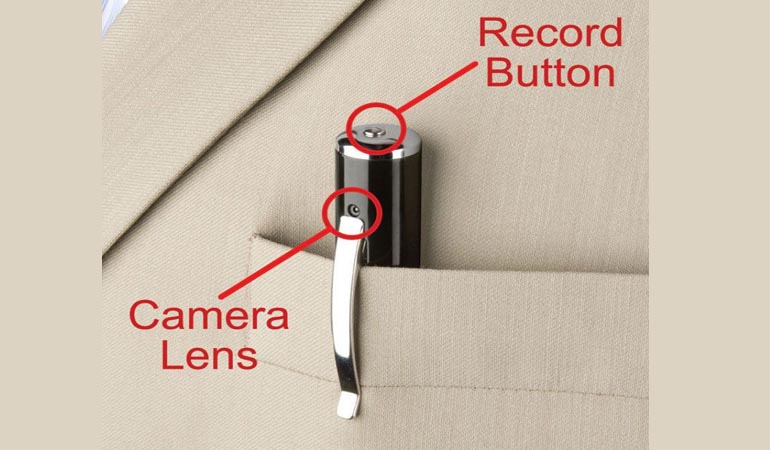 8Gb Spy Pen Camera With Hd Audio Video Recording