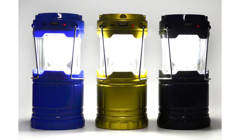 Rechargeable LED Solar Lamp Camp (Portable Night Light)