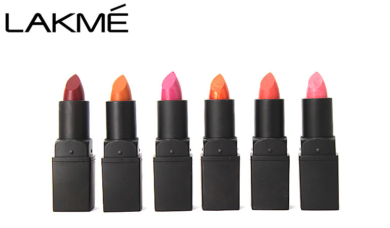 Lakme Matte Lipsticks - Pack of 6 Random Colors for Rs 1,250/ - Cash on Delivery