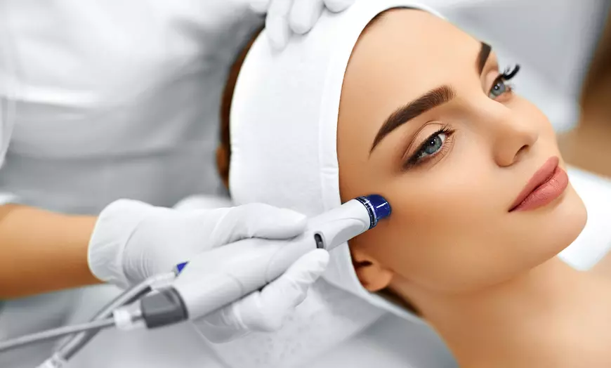 68% off, Rs 2999 only for Hydra Facial with vitamin A, B & C Serum Lighting, Whitening, Tightening, & Glowing. Acne Treatment with Complete Tools along with special Face & Deep neck Polisher by Ameeraz Beauty Salon, 23 Ground floor, Al-Hafeez Tower MM Alam Rd Gulberg III, Lahore.