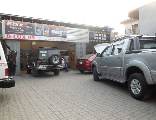 Engine Tuning + Car Wash + 4 Wheels Brake Service + Wax Polish Deal