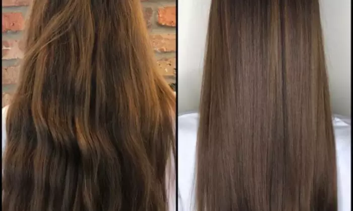 56% Off Just Rs 11500 Brazilian Hair Keratin Treatment + Hair Cut / Hair Trimming + Hair Wash with Keratin Shampoo + Keratin Mask + Shoulder Massage + Threading (Eyebrows & Upperlips) by The Beauty Room Salon Gulberg III, Lahore.