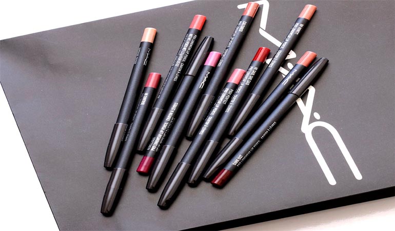 42% off, Rs 1450 only for 1 Pack of 12 color Mac 2 in 1 Eyeliner + Lipliner Pencil (First Copy)