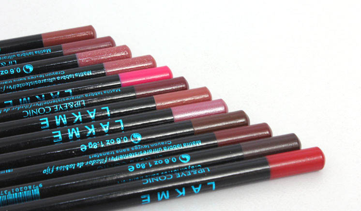 Pack of 12 Lakme Lip Pencils