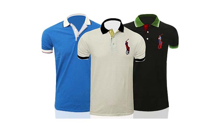 Pack Of 3 Half Sleeves US Polo T-Shirts For Men