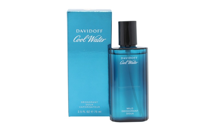 Davidoff Cool Water for Men Mild Deodorant 2.5 oz 75 ml Spray