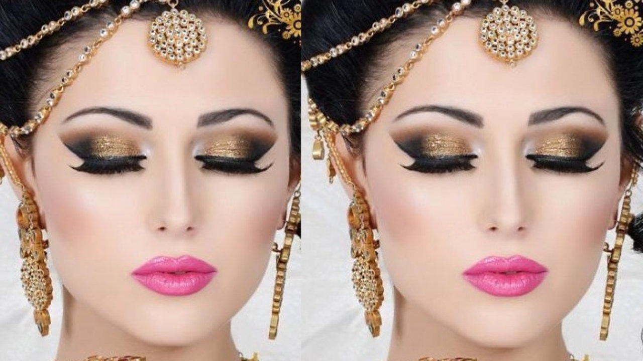 Golden Deal: Party Makeup + Hair Wash + Hair Style Straightning or Blow Dry  + Dupita Setting and Nail Color Application + Threading (eyebrows & upper lips) for just Rs 3999/- only instead of Rs 9,500/- [58% off] at Le-Reve Beauty Salon Gulberg Lahore.