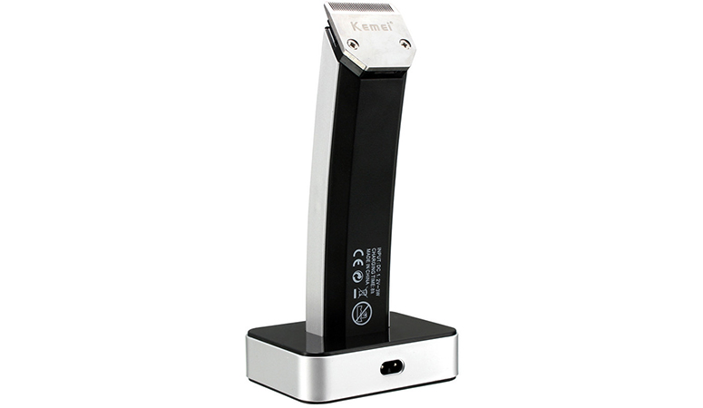 Kemei Professional Hair Clipper with Charging Stand