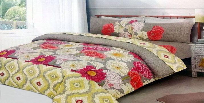 4 Pieces (Filled) Quilt Cover Set