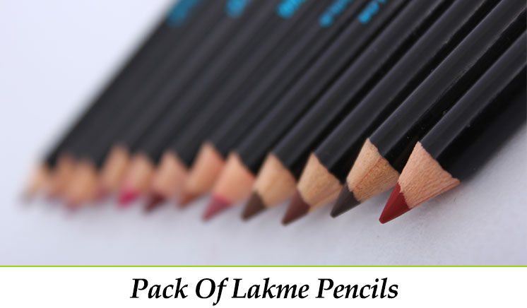 Pack of 12 Lakme Lip Pencils