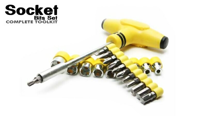 24pcs of Socket and Bits Set